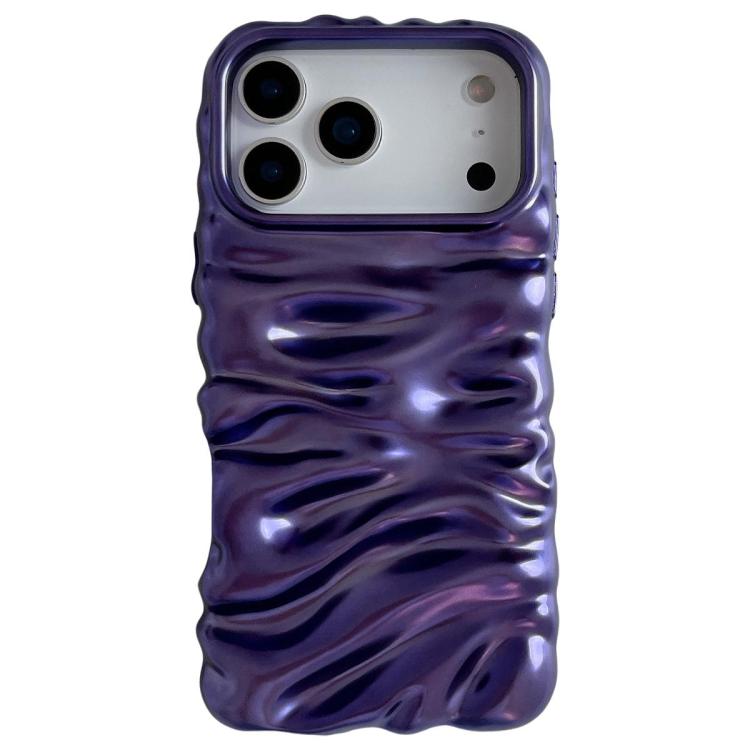 Custodia per telefono in TPU con texture cremosa e rivestimento galvanico, copertura completa., For iPhone 18 Pro Max