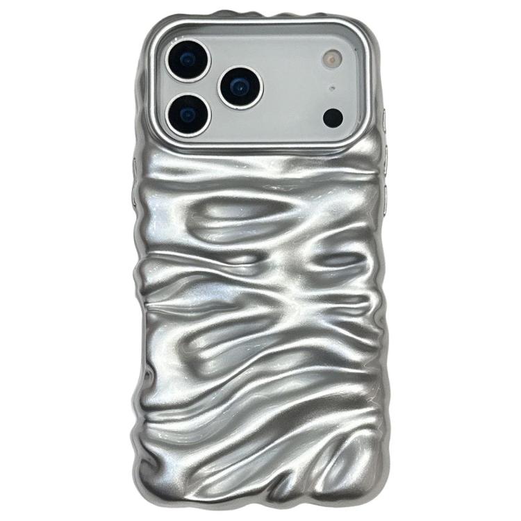 Custodia per telefono in TPU con texture cremosa e rivestimento galvanico, copertura completa., For iPhone 18 Pro Max