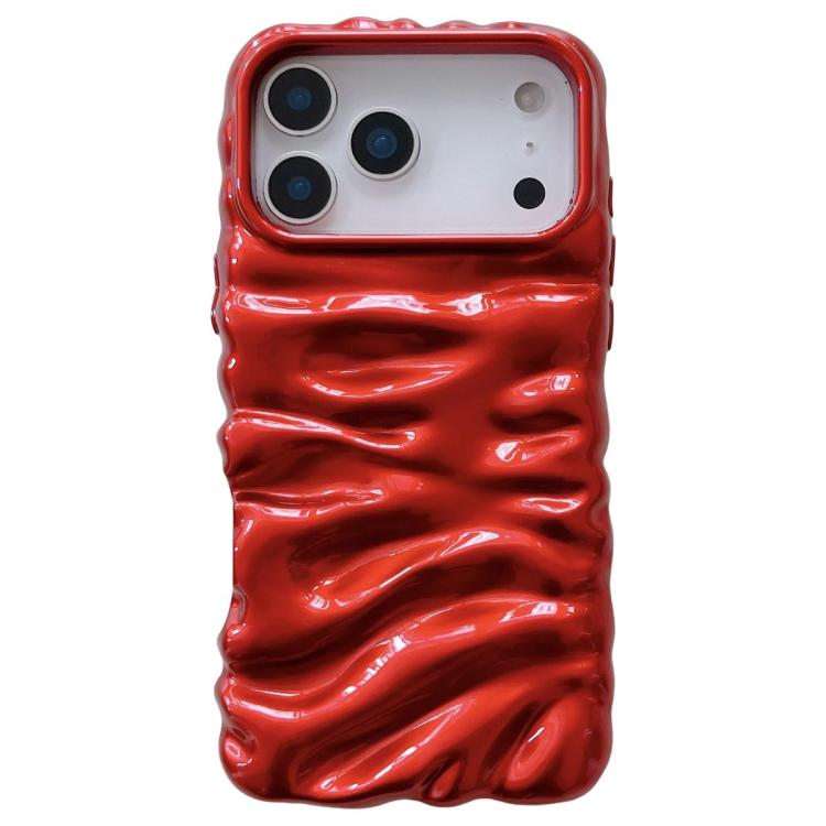 Custodia per telefono in TPU con texture cremosa e rivestimento galvanico, copertura completa., For iPhone 18 Pro Max