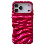Custodia per telefono in TPU con texture cremosa e rivestimento galvanico, copertura completa., For iPhone 18 Pro Max