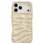 Custodia per telefono in TPU con texture cremosa e rivestimento galvanico, copertura completa., For iPhone 18 Pro Max