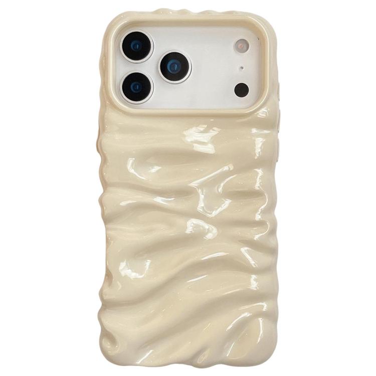 Custodia per telefono in TPU con texture cremosa e rivestimento galvanico, copertura completa., For iPhone 18 Pro Max