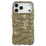 Custodia per telefono in TPU con texture cremosa e rivestimento galvanico, copertura completa., For iPhone 18 Pro Max