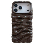 Custodia per telefono in TPU con texture cremosa e rivestimento galvanico, copertura completa., For iPhone 18 Pro Max