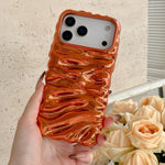 Custodia per telefono in TPU con texture cremosa e rivestimento galvanico, copertura completa., For iPhone 15 Pro Max, For iPhone 15 Pro
