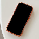 Custodia per telefono in TPU con texture cremosa e rivestimento galvanico, copertura completa., For iPhone 15 Pro Max, For iPhone 15 Pro