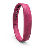 Cinturino in silicone con fibbia in metallo e pellicola traslucida per Fitbit Flex 2 xDfind, S, L