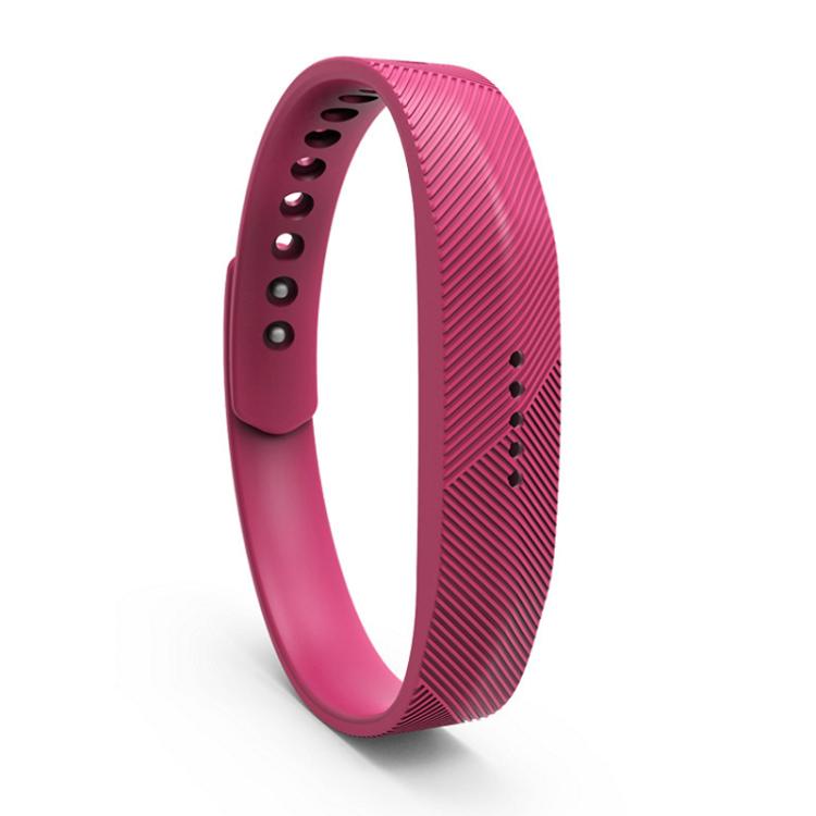 Cinturino in silicone con fibbia in metallo e pellicola traslucida per Fitbit Flex 2 xDfind, S, L