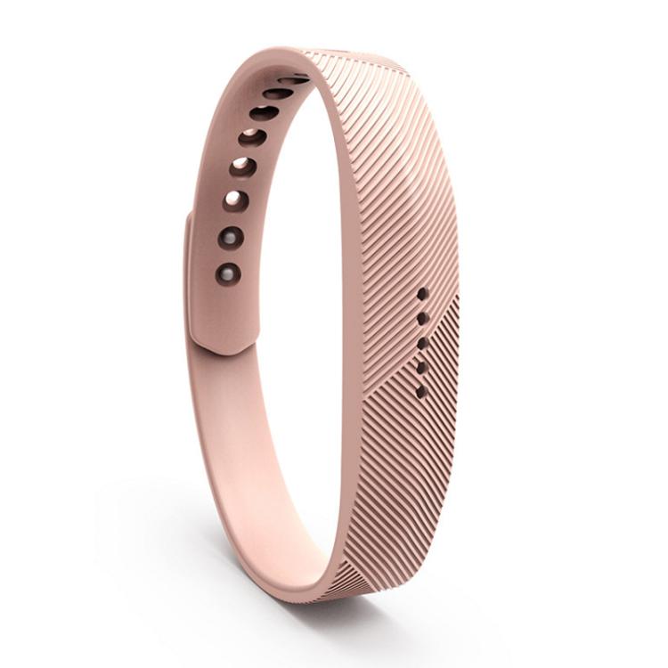 Cinturino in silicone con fibbia in metallo e pellicola traslucida per Fitbit Flex 2 xDfind, S, L