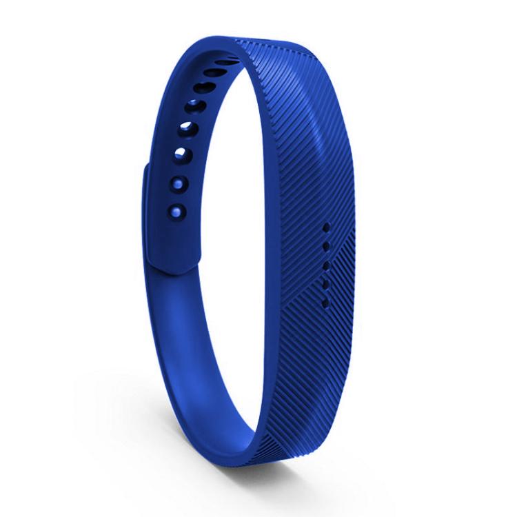 Cinturino in silicone con fibbia in metallo e pellicola traslucida per Fitbit Flex 2 xDfind, S, L