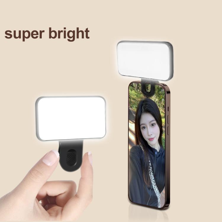Mini luce di riempimento portatile con clip 200mAh