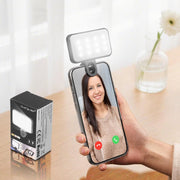 Mini luce di riempimento portatile con clip 200mAh