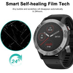 5 pezzi xDfind Pellicola protettiva in idrogel morbido per la parte frontale dell'orologio, For Garmin Fenix 6, For Garmin Forerunner 945, For Garmin Bounce, For Garmin EPIX Gen 2, For Garmin vivosmart 4