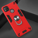 Custodia TPU Armor Series con anello per smartphone compatibili