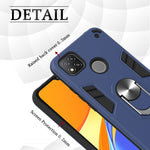 Custodia TPU Armor Series con anello per smartphone compatibili