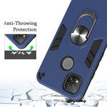 Custodia TPU Armor Series con anello per smartphone compatibili