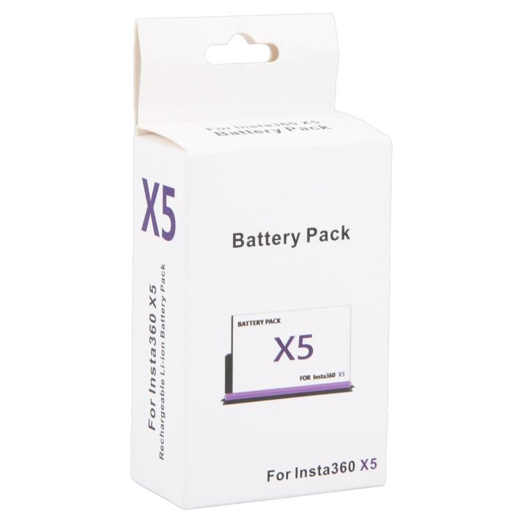 Batteria JH-X5 da 2800 mAh per action camera Insta360 X5., For Insta360 X5