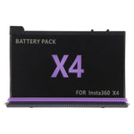 Batteria JH-X4 da 2500 mAh per action camera Insta360 X4., For Insta360 X4