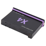 Batteria JH-X4 da 2500 mAh per action camera Insta360 X4., For Insta360 X4