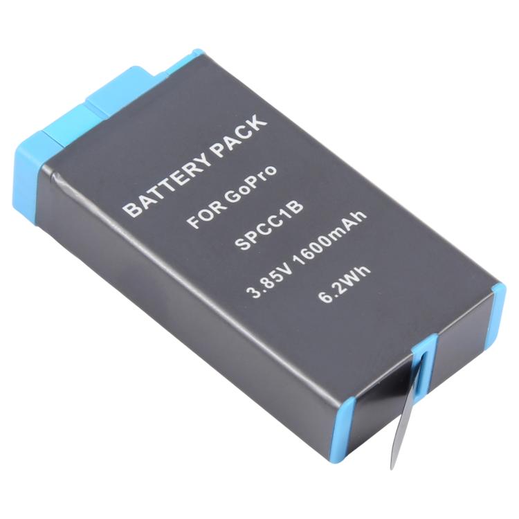 SPCC1B Batteria da 1600 mAh per action camera GoPro Max, For GoPro Max