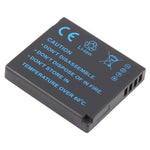 Batteria per fotocamera DMW-BCF10E da 1000 mAh per Panasonic DMC-FH22 / FH1 / FS15 / FH3 / F2 / F3 / 4GK, DMW-BCF10E