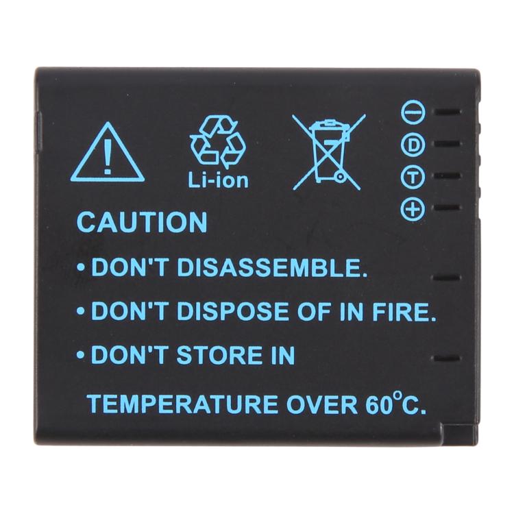 Batteria per fotocamera DMW-BCJ13E da 1250 mAh per Panasonic D-LUX5 / LX6GK / LX7GK, DMW-BCJ13E