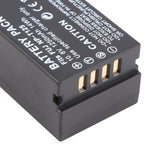Batteria NP-T125 da 1250 mAh per fotocamera Fujifilm GFX50S / GFX50R / GFX100, For Fujifilm GFX50S / GFX50R / GFX100