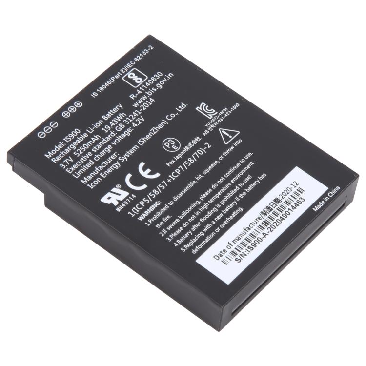 Batteria da 3,7 V 5250 mAh per PAX A920C POS IS900., For PAX A920C