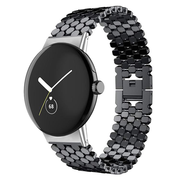Cinturino per orologio in metallo con texture a squame di pesce xDfind, For Google Pixel Watch 4 / Watch 3 45mm, For Google Pixel Watch 4 / 3 / 2 / 1 41mm