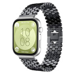 Cinturino per orologio in metallo con texture a squame di pesce xDfind, For Huawei Watch Fit4 / Fit4 Pro / Fit3
