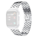 Cinturino per orologio in metallo con texture a squame di pesce xDfind, For Huawei Watch D2