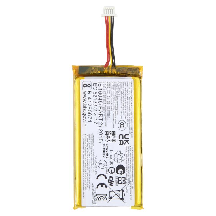 Batteria BSX300-1950-3.87 da 1950 mAh per DJI Mic Mini 2 BSX300 BHX211 DMR02, For DJI Mic Mini 2