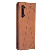Custodia in pelle magnetica a vibrazione orizzontale con struttura a rombo con supporto, slot per carte e portafoglio, For OPPO Find X2 Lite, For Samsung Galaxy A42 5G