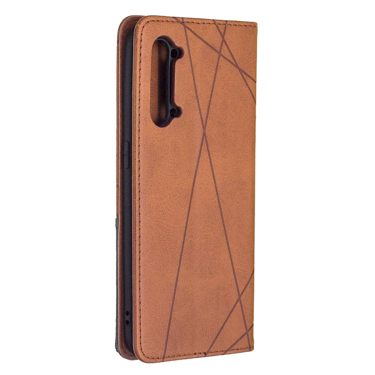 Custodia in pelle magnetica a vibrazione orizzontale con struttura a rombo con supporto, slot per carte e portafoglio, For OPPO Find X2 Lite, For Samsung Galaxy A42 5G