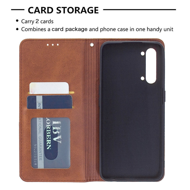 Custodia in pelle magnetica a vibrazione orizzontale con struttura a rombo con supporto, slot per carte e portafoglio, For OPPO Find X2 Lite, For Samsung Galaxy A42 5G