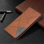 Custodia portafoglio in pelle con slot carte per OPPO Find X2 Lit