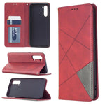 Custodia portafoglio in pelle con slot carte per OPPO Find X2 Lit