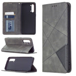 Custodia portafoglio in pelle con slot carte per OPPO Find X2 Lit