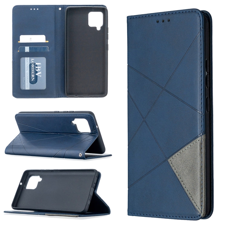 Custodia in pelle magnetica a vibrazione orizzontale con struttura a rombo con supporto, slot per carte e portafoglio, For OPPO Find X2 Lite, For Samsung Galaxy A42 5G