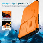 Custodia per telefono con supporto MagSafe scorrevole Camshield, For Samsung Galaxy S25 FE 5G, For Samsung Galaxy S25 Edge 5G, For Samsung Galaxy S25 / S24 5G
