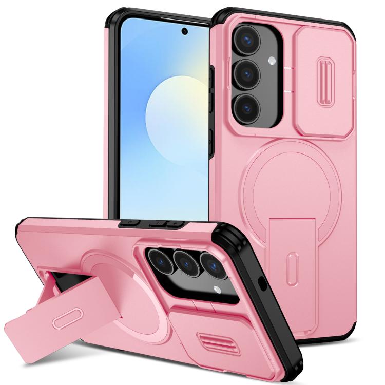 Custodia per telefono con supporto MagSafe scorrevole Camshield, For Samsung Galaxy S25 FE 5G, For Samsung Galaxy S25 Edge 5G, For Samsung Galaxy S25 / S24 5G