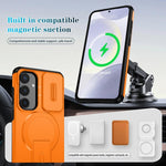Custodia per telefono con supporto MagSafe scorrevole Camshield, For Samsung Galaxy S24+ 5G, For Samsung Galaxy S23 Ultra 5G, For Samsung Galaxy S23+ 5G