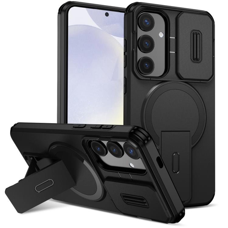 Custodia per telefono con supporto MagSafe scorrevole Camshield, For Samsung Galaxy S24+ 5G, For Samsung Galaxy S23 Ultra 5G, For Samsung Galaxy S23+ 5G
