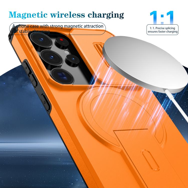 Custodia per telefono con supporto MagSafe scorrevole Camshield, For Samsung Galaxy S25 Ultra 5G, For Samsung Galaxy S24 FE 5G, For Samsung Galaxy S24 Ultra 5G