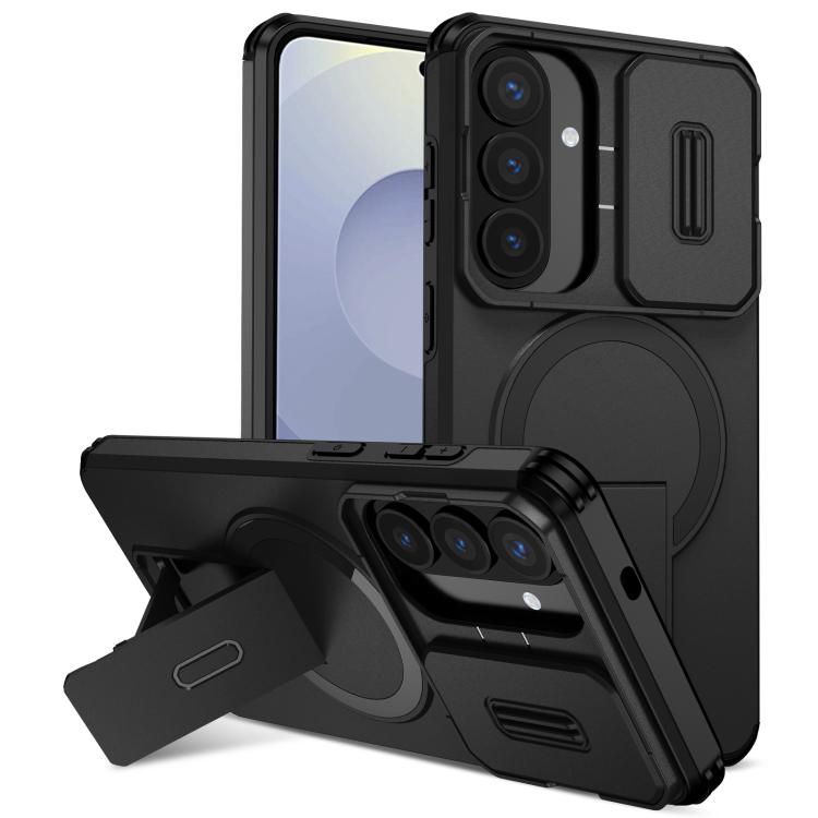 Custodia per telefono con supporto MagSafe scorrevole Camshield, For Samsung Galaxy S26+ 5G, For Samsung Galaxy S26 Ultra 5G, For Samsung Galaxy S26 5G
