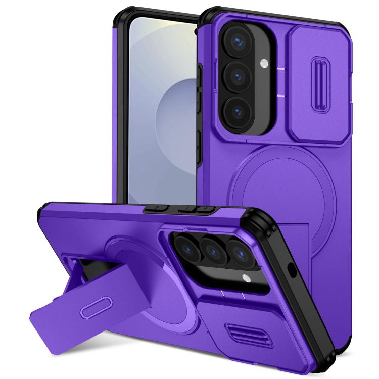 Custodia per telefono con supporto MagSafe scorrevole Camshield, For Samsung Galaxy S26+ 5G, For Samsung Galaxy S26 Ultra 5G, For Samsung Galaxy S26 5G