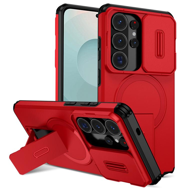 Custodia per telefono con supporto MagSafe scorrevole Camshield, For Samsung Galaxy S26+ 5G, For Samsung Galaxy S26 Ultra 5G, For Samsung Galaxy S26 5G