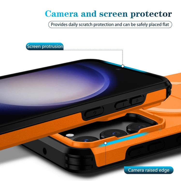 Custodia per telefono con supporto MagSafe scorrevole Camshield, For Samsung Galaxy S23 5G
