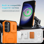 Custodia per telefono con supporto MagSafe scorrevole Camshield, For Samsung Galaxy S23 5G