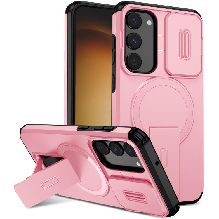 Custodia per telefono con supporto MagSafe scorrevole Camshield, For Samsung Galaxy S24+ 5G, For Samsung Galaxy S23 Ultra 5G, For Samsung Galaxy S23+ 5G